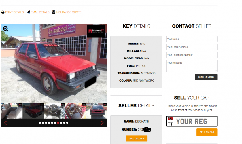 TriniCars Trini Motors Trini Cars For Sale Classifieds